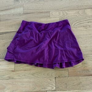 Lululemon Ivivva Vibrant Purple Skort